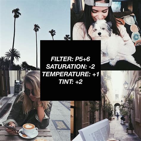 Vsco filters & theme ideas scorpio filter type : vsco filters est.2013 on Instagram: "VSCOCAM Filter: P5+6 ...