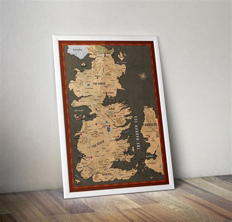 Westeros Map Map Of Essos Jon Snow Game Of Thrones Game Of