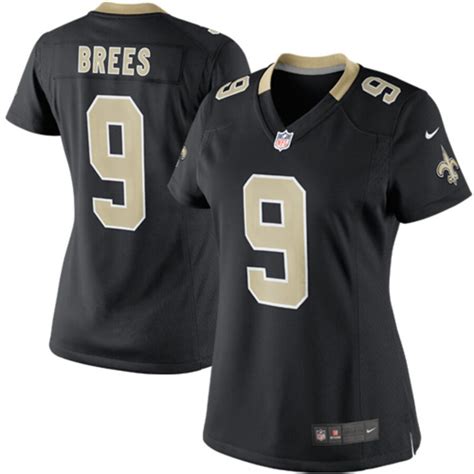 Nike Drew Brees New Orleans Saints Womens Black Limited Jersey
