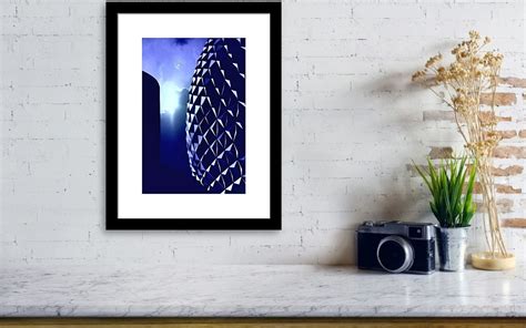 Disney Scape Spaceship Earth Framed Print By Kellice Swaggerty