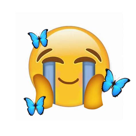 A Cute Butterfly Emoji Remojicreations