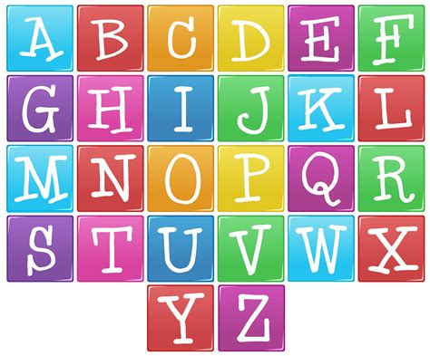 English Alphabet From A To Z Download Free Vectors Clipart Graphics