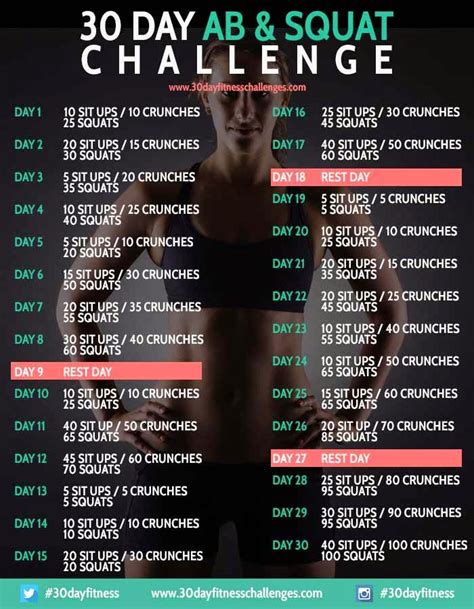 More Sister Stuff 30 Day Fitness Challenges