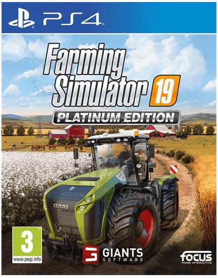 Focus Farming Simulator 19 Platinum Edition Ps4 Mimovrste