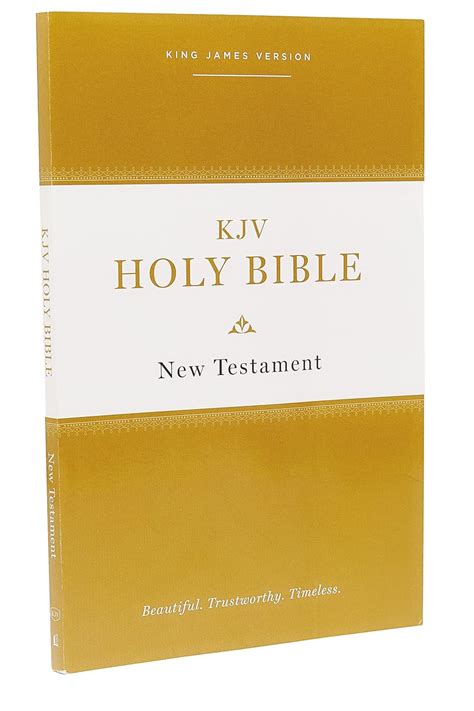 Kjv Holy Bible New Testament Paperback Thomas Nelson 9780785218029 Books