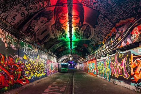 Leake Street Tunnel London R Cityporn