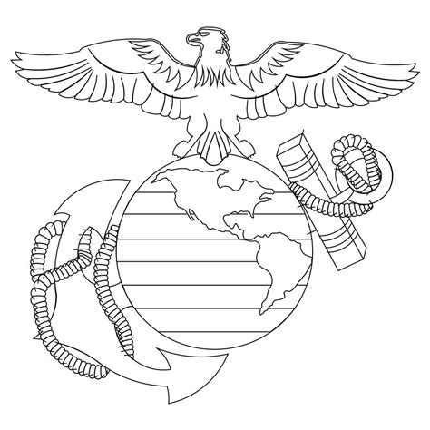 They're great for all ages. Usmc Logo Drawing at PaintingValley.com | Explore ...
