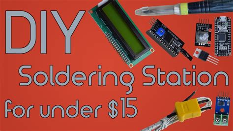 I made some rough plans and a cutlist (metric mm), either.zip or make a t12 soldering station in this project i am building a diy soldering iron kit, in this case a. DIY Soldering Station for under $15 using Arduino - YouTube