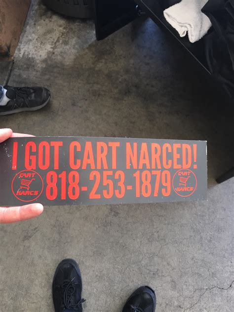 The Cart Narc showed to my grocery store! Hell Yeah!! : pics