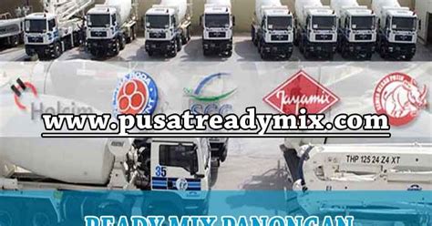 Berikut kami sampaikan daftar harga ready mix per meter kubik dan harga sewa pompa beton khusus untuk anda yang tinggal di jakarta, bogor. HARGA BETON COR READY MIX PANONGAN 2020 | PUSAT READYMIX