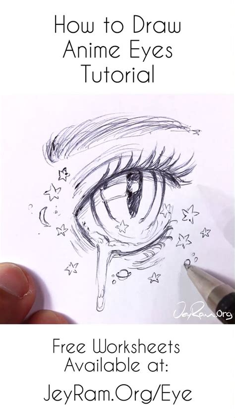 How To Draw Female Anime Eyes Step By Step For Beginners