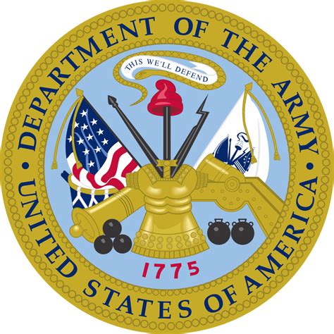 Dateiemblem Of The United States Department Of The Armysvg Wikipedia