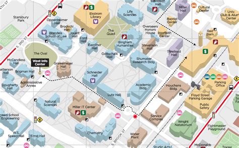 U Of L Campus Map Maps For You