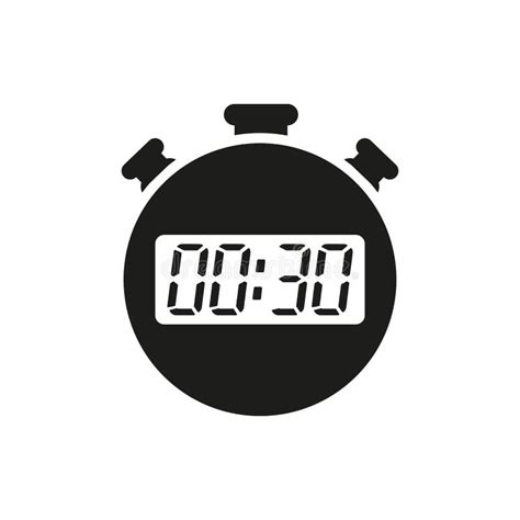 The 30 Seconds Minutes Stopwatch Icon Clock And Watch Timer