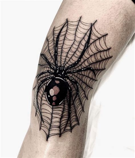 Popular Spider Tattoo Designs With Meanings
