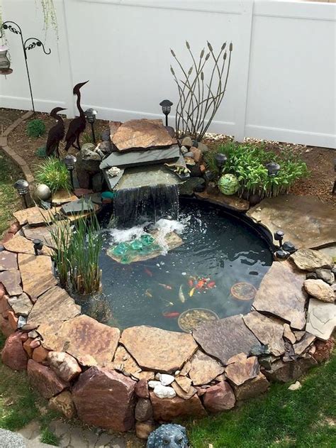 Most Popular Pond And Water Garden Ideas For Beautiful Backyard Small Backyard Ponds Ponds