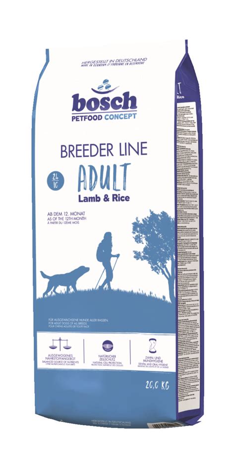 Bosch Breeder Lamb And Rice 20кг для дорослих собак з ягням ціна 1300