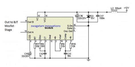 Inverter Circuit Diagram Using Sg3525