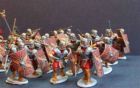 Early Imperial Roman Legionaries 28mm Victrix Figure Painted By Bob