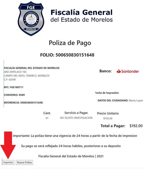 Antecedentes No Penales en MORELOSFÁCIL y RÁPIDO