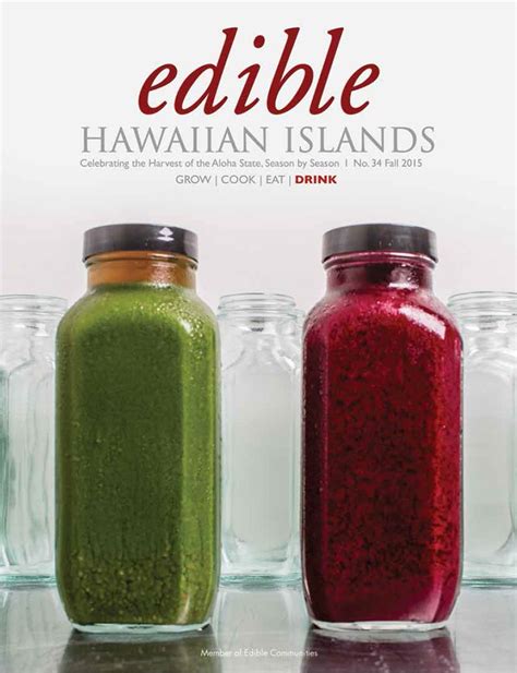 The Story Behind The Cover Of The Latest Edition Of Edible Hawaiian