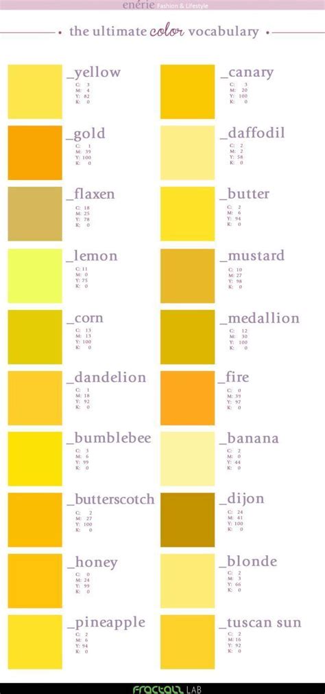 Incredible Pastel Yellow Color Names Ideas