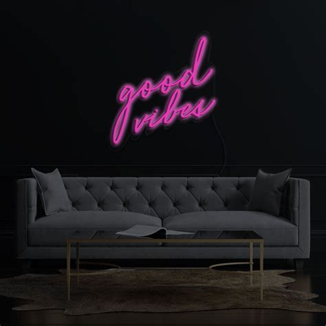 Good Vibes Led Neon Sign Thedecorcollection