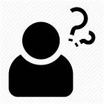 Confused Icon Human Person Symbol Client Clipart