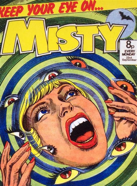 Vintage Misty Comic Cover 1970s Graphic Novel Cover Vintage Comics