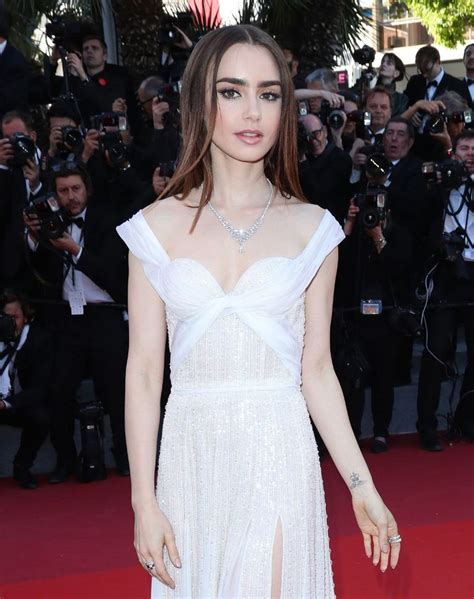 Lily Collins At Okja Screening At 70th Annual Cannes Film Festival 05