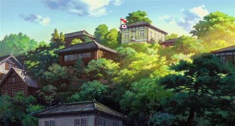 From Up On Poppy Hill Wallpaper Anime Miyazaki Background Ghibli