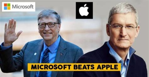 What Made Microsoft Cross Apple To Become The Most Valuable Company In