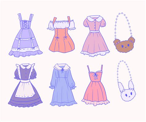 How To Draw Anime Girl Dress