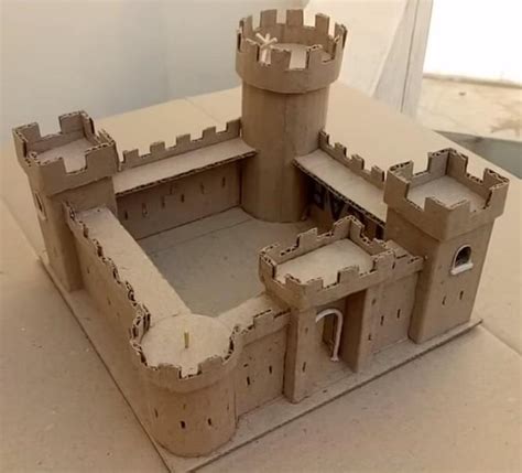 Papermau How To Make A Cardboard Castle Video Tutorial By 3d Empire