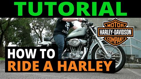 Do you dream of learning how to ride a motorcycle? HOW TO RIDE A HARLEY DAVIDSON (specifically) - YouTube