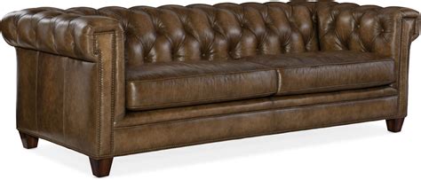 Hooker Furniture Living Room Chester Tufted Stationary Sofa Ss195 03 083