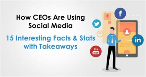 How Ceos Use Social Media Ceos On Social Media Facts And Stats