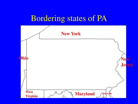 Ppt Welcome To Pennsylvania Geography Powerpoint Presentation