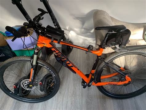 Mountain Bike 2017 Giant Fathom 29er 2 Orange Large In Ely