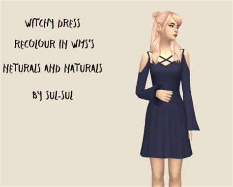 Vixella Cc Tumblr Witchy Dress Maxis Match Sims