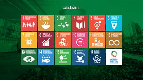 Millised on 17 ülemaailmset eesmärki aastaks 2030 ja kuidas Ragn-Sells neisse panustab - Ragn-Sells