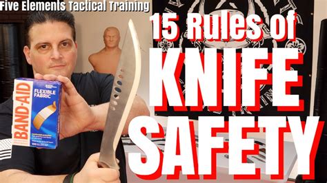 15 Knife Safety Rules Safe Knife Handling Knife Safety 101 Knives
