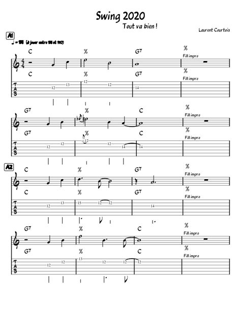 All ▾ free sheet music sheet music books digital sheet music musical equipment. Swing 2020 Sheet music for Guitar (Solo) | Musescore.com