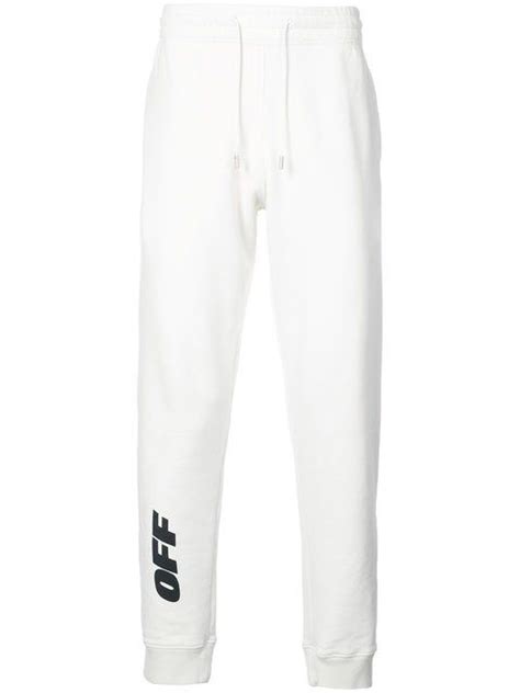 Off White Wing Off Sweatpants Off White Cloth White Pants Men Off
