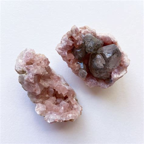 Argentina Pink Amethyst Crystal Clusters And Geodes 15 Grams Etsy