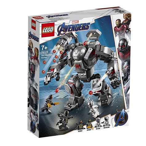 Lego Avengers Endgame 76124 War Machine Buster 2 The Brothers Brick