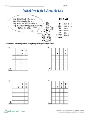 S3 modeling multiplication problems involving decimals using objects, pictorial models, and area models (on hundredths grids) when used to represent a whole number times a decimal, a dear 5th grade families in fifth grade, we need to move quickly into multi digit multiplication and division. 5th Grade Multiplication Worksheets & Free Printables ...
