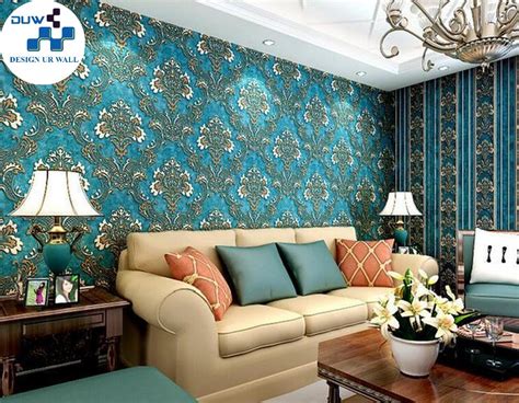 Royal Pattern Non Woven Wallpaper For Home Size 57 Sqr Feet Rs 1000