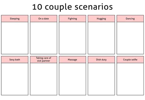 Meme 10 Couple Scenarios By Cammerel Drawing Meme Drawing
