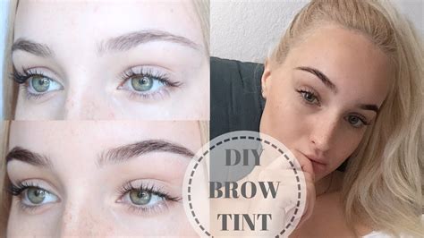 Diy Eyebrow Tint At Home Cheap Amazing Results Youtube